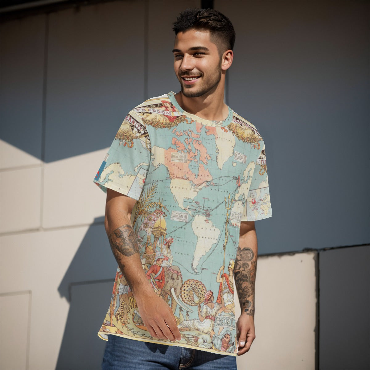 2. British Empire Map O-Neck T-Shirt