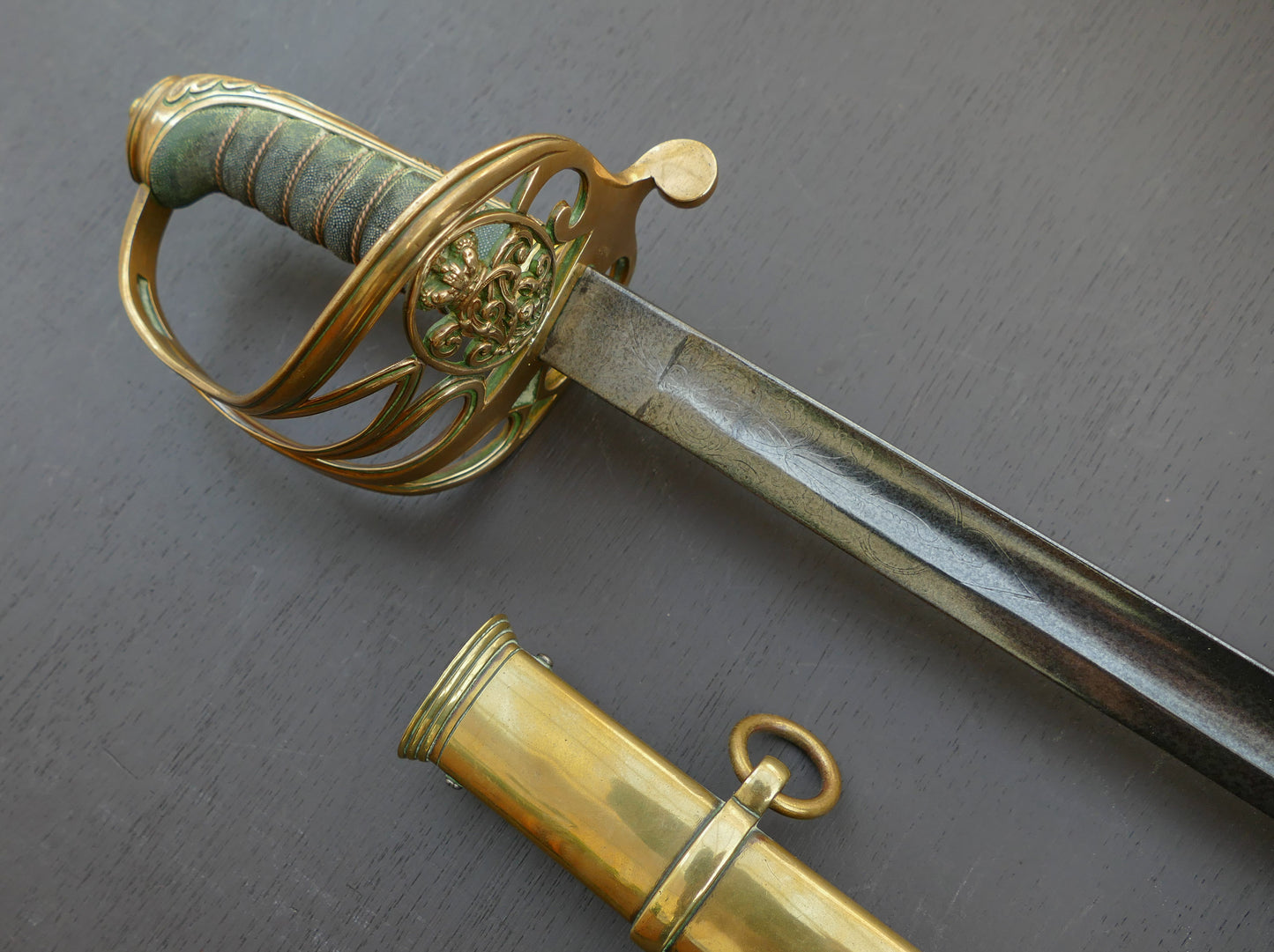 Antique British 1845 pattern British Field Officers Sword. Used between 1860-1895. For sale